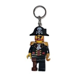 LEGO LEGOLAND Pirates Brickbeard Captain Keychain Minifigure 3.25" Minifig Toy